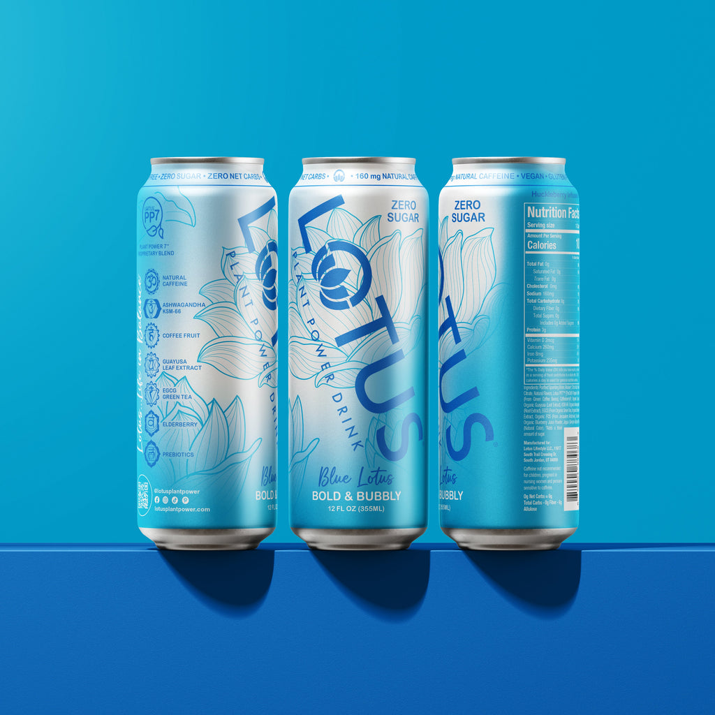 Blue Lotus Plant Power Drink™ (zero sugar)