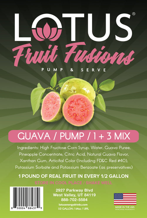 Guava Lotus Fruit Fusion Concentrate