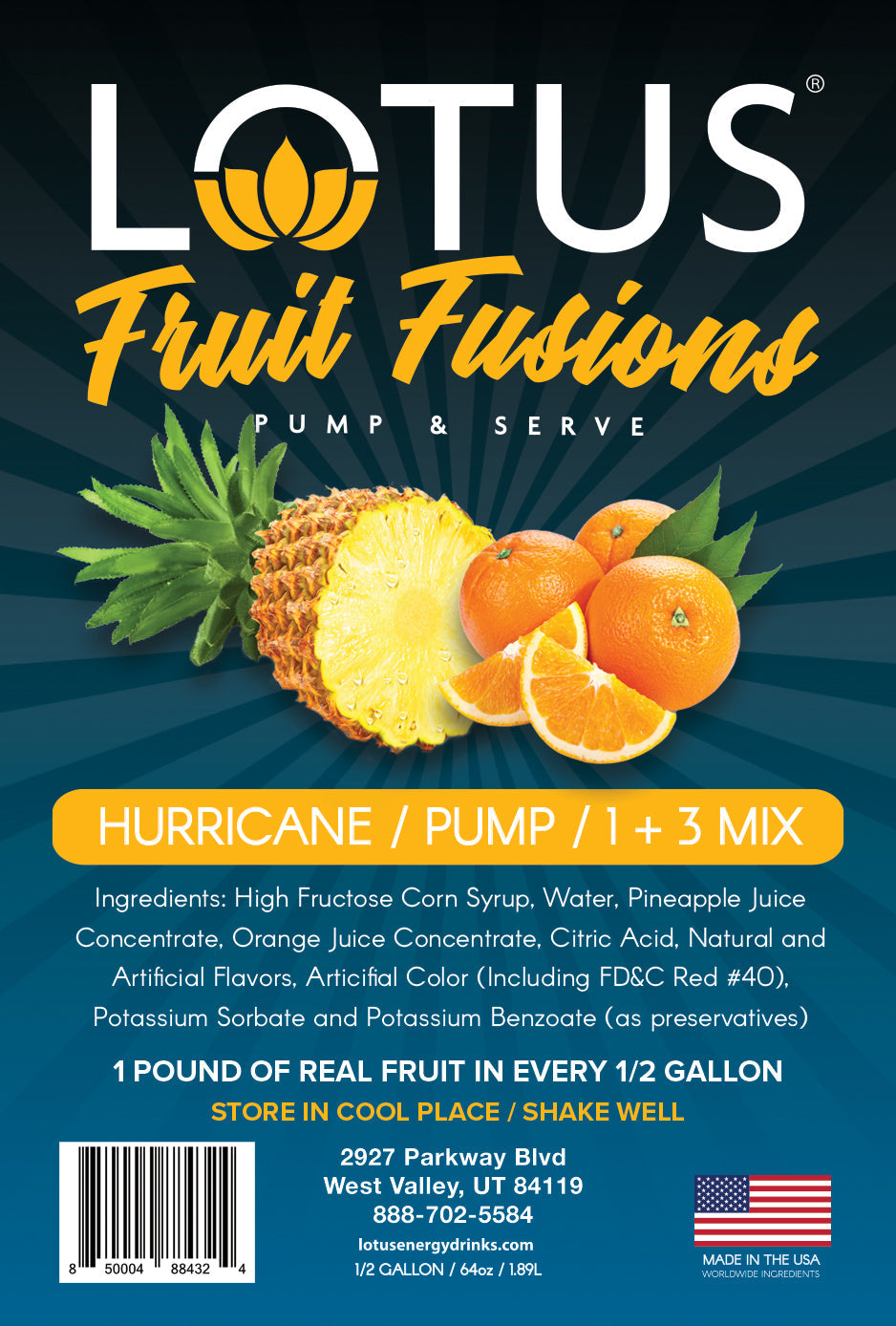Hurricane Lotus Fruit Fusion Concentrate