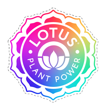 Lotus Plant Power Mandala Sticker