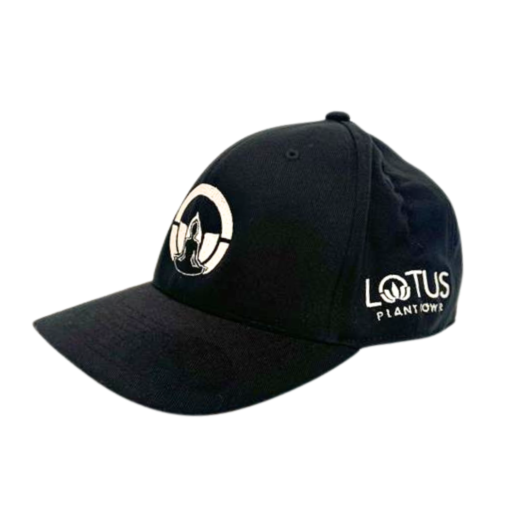Lotus Plant Power Yogi Logo 6-Panel Hat