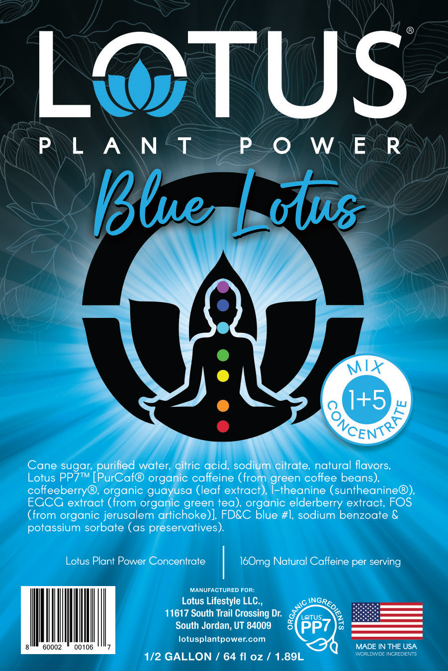 Blue Lotus Plant Power Concentrate