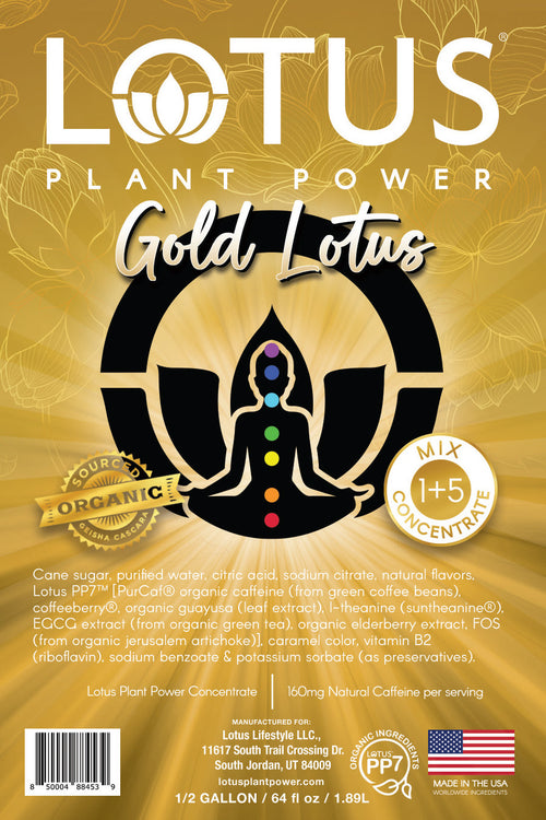 Gold Lotus Plant Power Concentrate