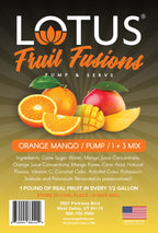 Orange Mango Lotus Fruit Fusion Concentrate