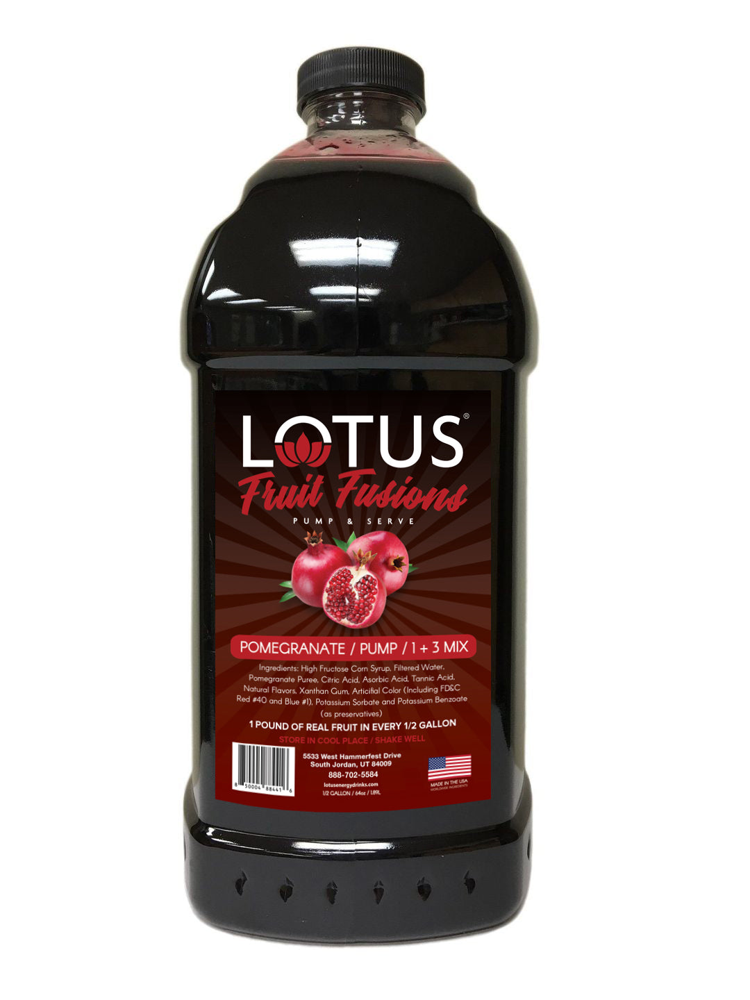 Pomegranate Lotus Fruit Fusion Concentrate