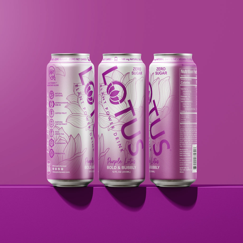 Purple Lotus Plant Power Drink™ (zero sugar)