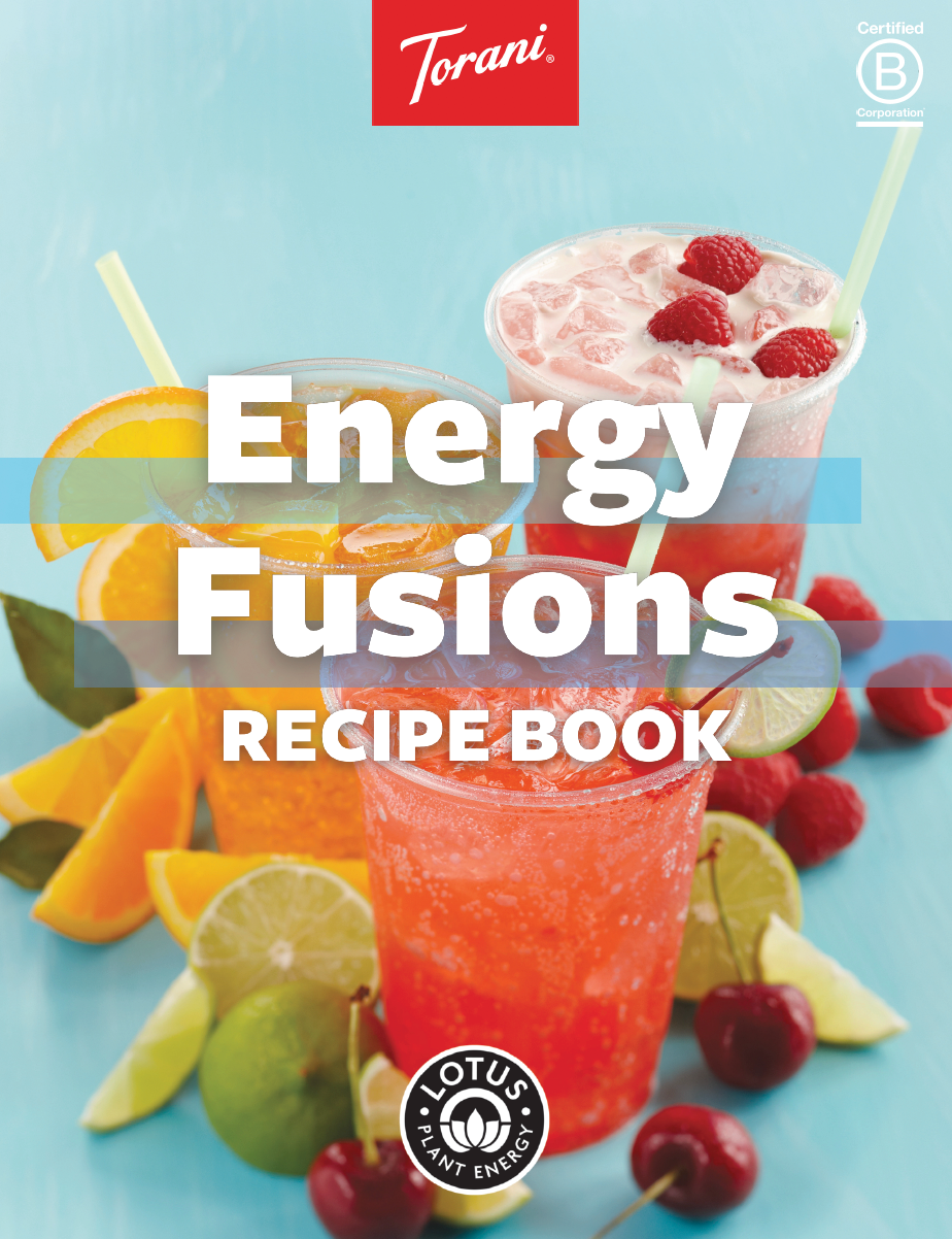 Lotus/Torani Energy Infusion Recipe Book - Downloadable