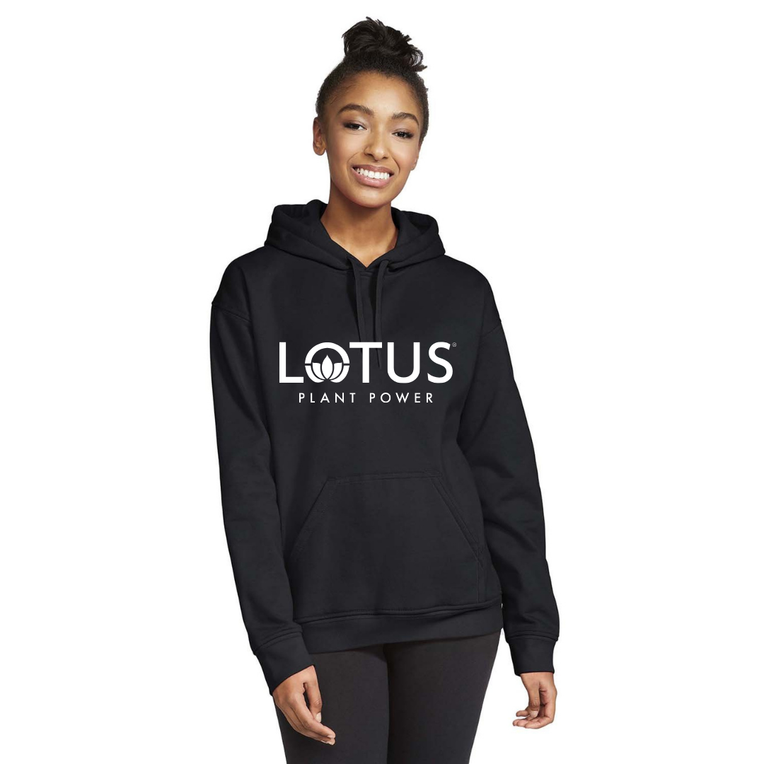 Lotus Plant Power Pullover Hoodie - Unisex