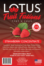 Strawberry Lotus Fruit Fusion Concentrate
